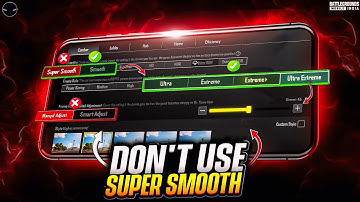 Don’t Use Super Smooth in BGMI ❌ | Truth About FPS, Lag & Battery Drain.