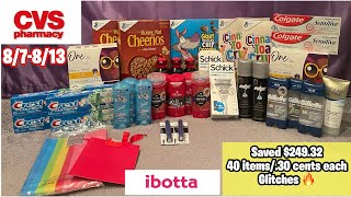 CVS haul 8/7-8/14 | Easy MM | Cheap Old Spice & Secret | Spend $40 | Shenika Owens TV