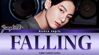 Jungkook (정국) – Falling [Cover] Lyrics Sub English/Indo (Lirik Terjemahan Sub Indo)