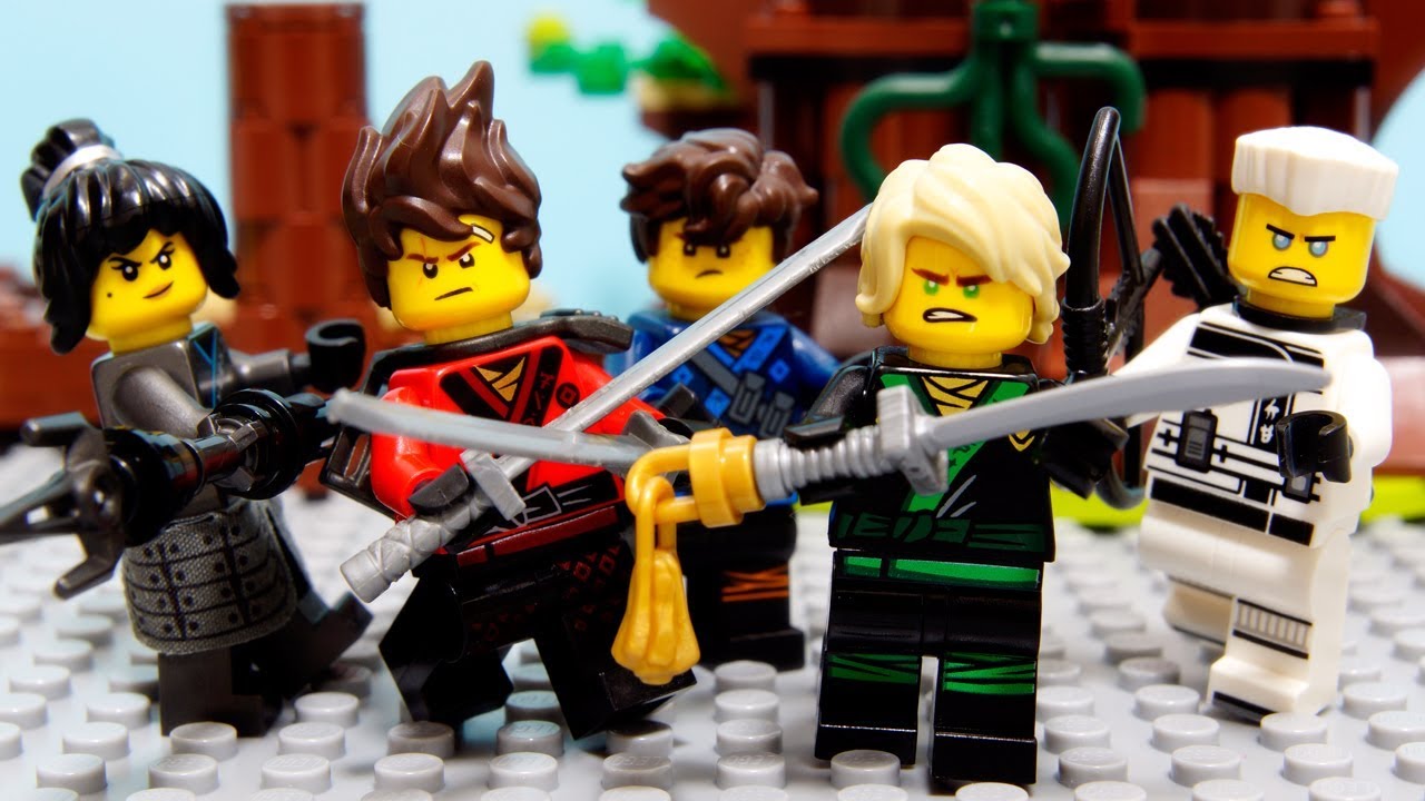 【LEGO遊び】レゴニンジャゴー パイソーやナダカーンにモロー!?過去の敵との不思議なバトルが始まったぞ！【アナケナ&カルちゃんのキッズアニメ】 NINJAGO