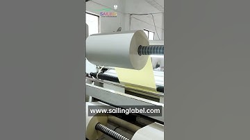 High quality semi-gloss label material/www.sailinglabel.com #label #material #factory #workshop