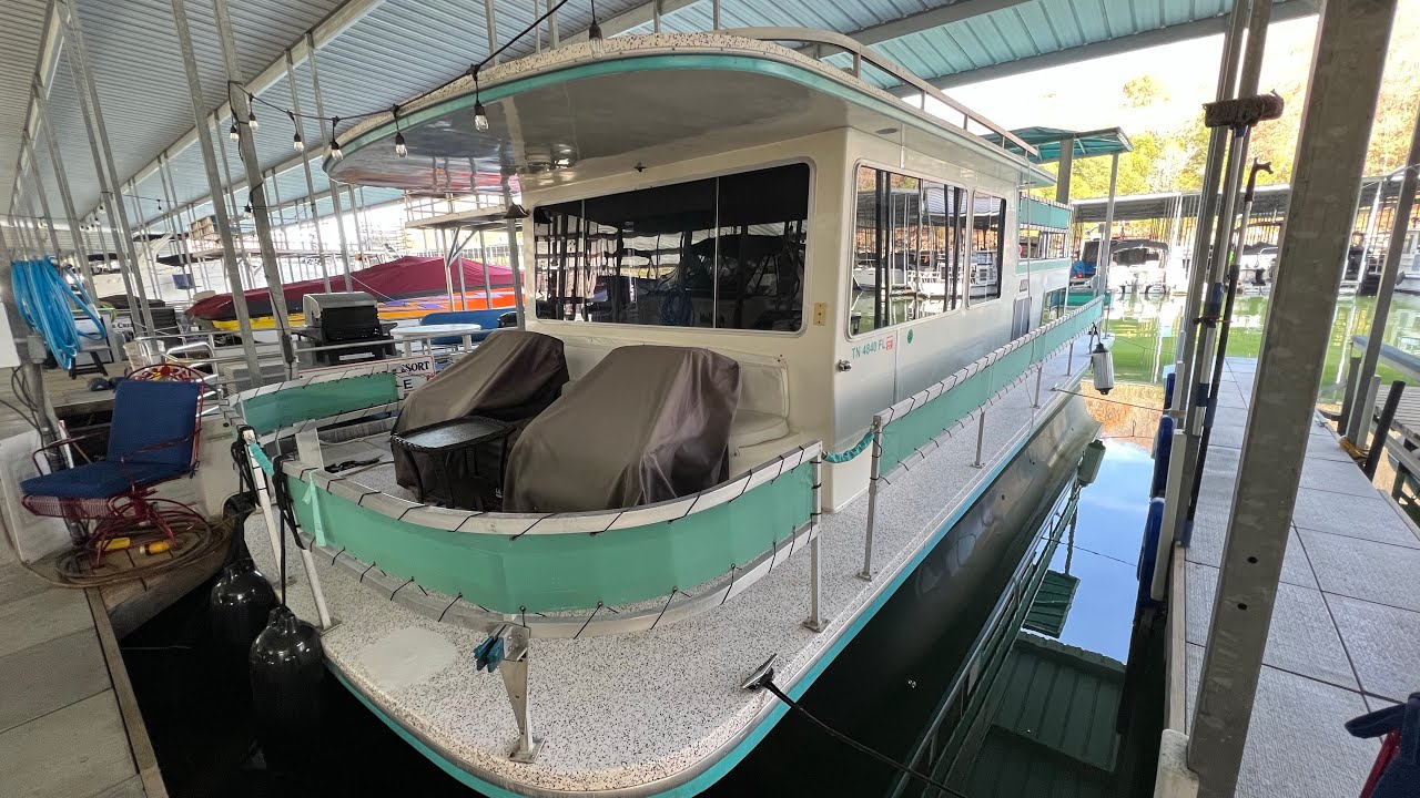 Houseboat for Sale Dale Hollow 1985 Gibson 12 x 36 YouTube