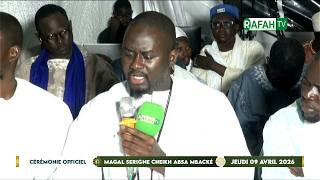 [🛑DIRECT TOUBA ] Cérémonie Officiel Magal Serigne Cheikh Absa Mbacké  édition 2026