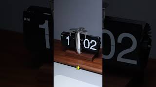Retro European Automatic Flip Clock Mechanical Desk Clock Home Decor Review