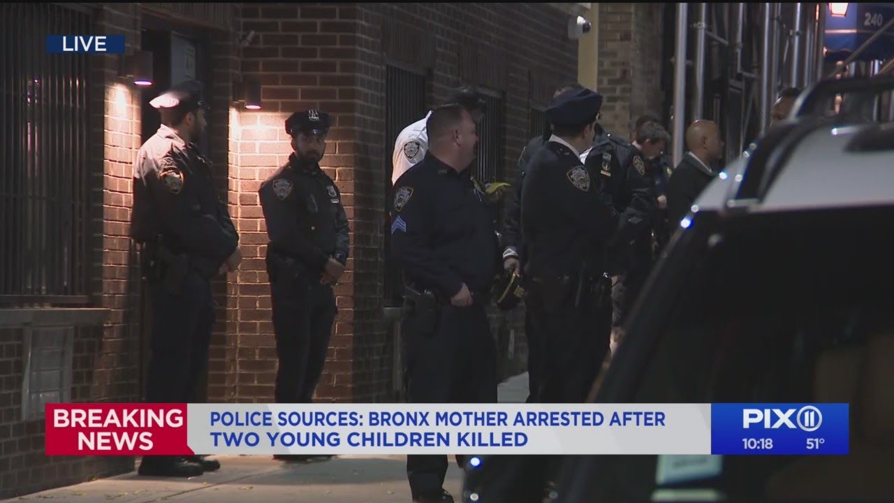 Two kids dead, parents in custody in the Bronx: NYPD - YouTube