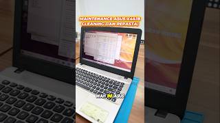 MAINTENANCE ASUS X441, LAPTOP YANG CUKUP FAMILIAR DITAHUNNYA!🔧💻 #servicelaptop #laptop #maintenance