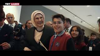 Emine Erdoğan, Malezya Başbakanı İbrahimin Eşi Wan Azizah İsmail Ile Bir Araya Geldi