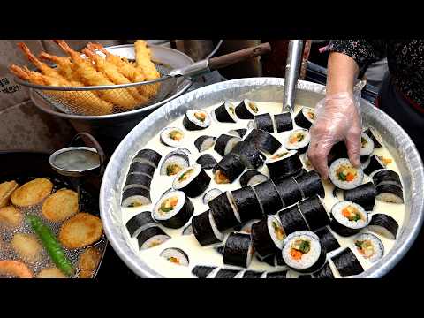 시장 분식집을 전설로 만들어준 필살기 메뉴?! 잘나가도 너무 잘나가는 이것! Korean street food