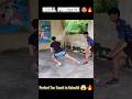 Kabaddi toe touch skill practice 🔥😱.  #short #kabaddi #alone   #practice