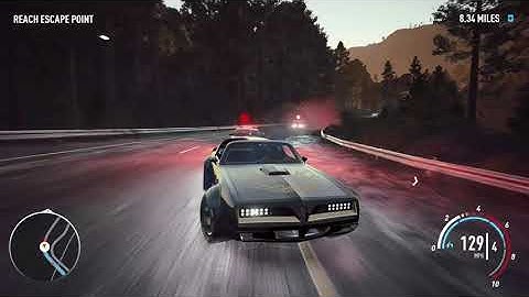 Need for Speed Payback - Pontiac Firebird Trans Am [Police Chase]