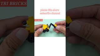 Lego Construction Mini Vehicles Part 9 Tutorial #shorts