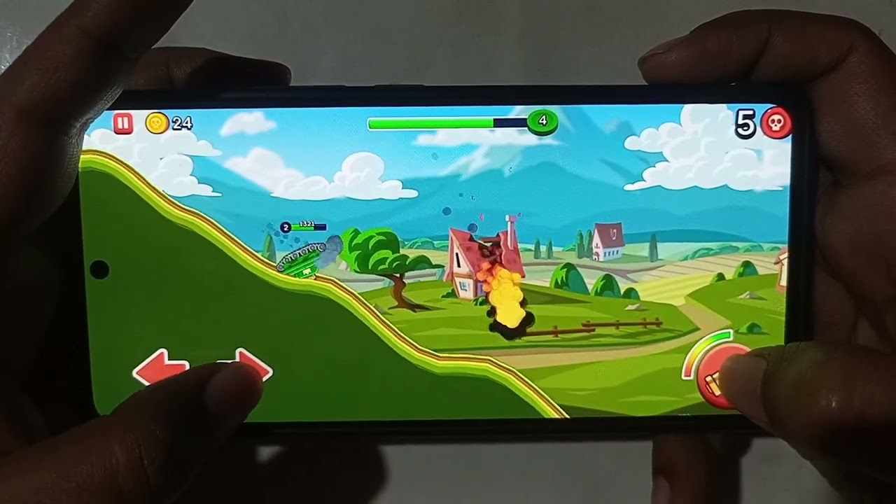 Hills of Steel Gameplay | Best Tank Battle | Level 4