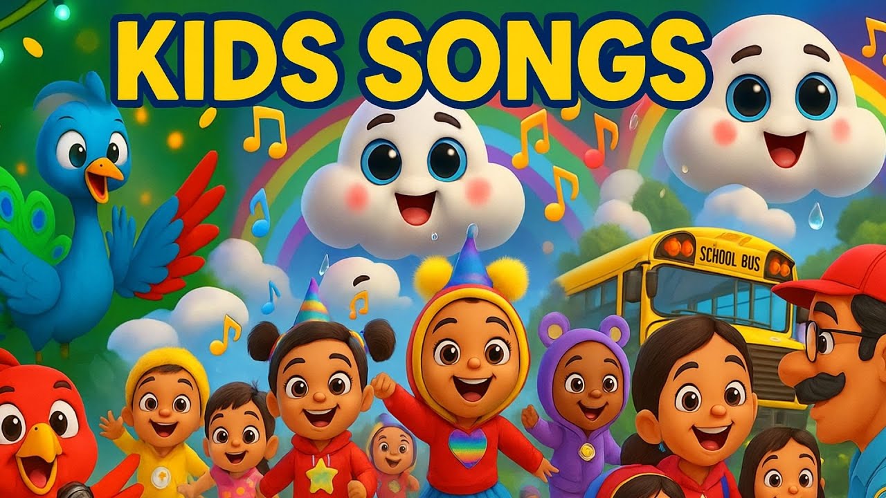 Most Loved Hindi Nursery Rhymes | Hindi Poems & Balgeet for Kids - YouTube