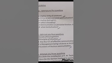 MCA midterm exam paper|MCA questions paper|#mca#vsics#questionpaper #mca #manthan