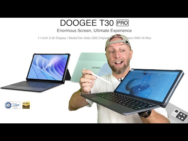 Doogee - Introducing the new Doogee T30 Pro Tablet PC with cutting-edge  features that will blow your mind! It boasts an 11-Inch 2.5k Display, a  MediaTek Helio G99 Chipset, an 8580mAh Massive