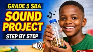 Grade 5 Science SBA Project | Making a Sound Producing Instrument (Step by Step)