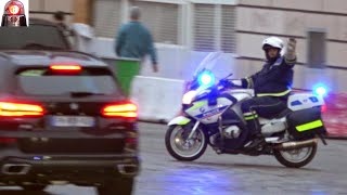 Police Motorcycle Escorts Unmarked Cars // voitures banalisées (Compilation)