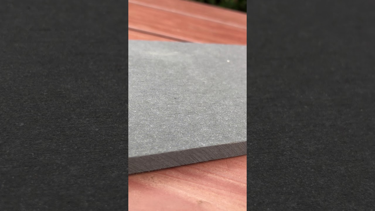 Dark Grey Through Color  Fiber Cement  Board  YouTube