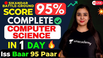 Complete Computer Science One Shot🔥😨 | Akhiri Vaar 95 Paar 🔥| Class 12 | Lovejeet