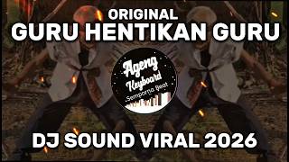 GURU HENTIKAN GURU ORIGINAL SOUND VIRAL TERBARU 2026 TIKTOK