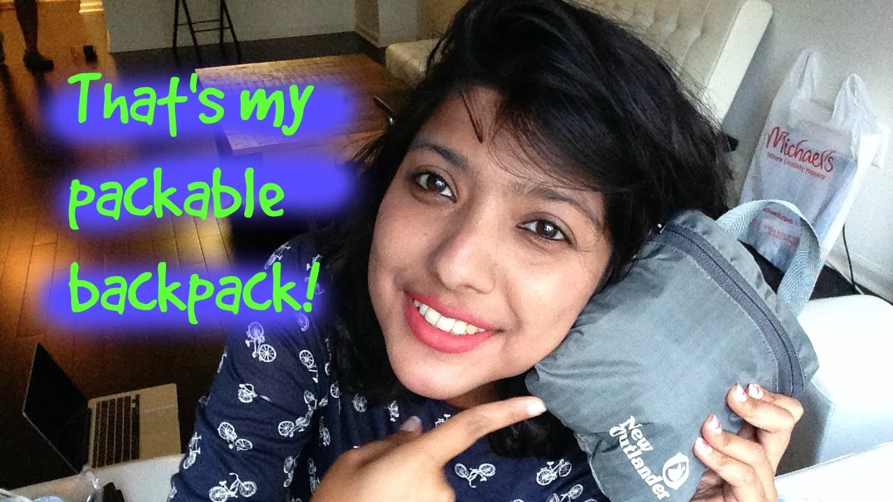 New Outlander Packable Backpack 33L