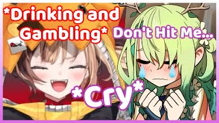 Gigi Becomes an Addicted Husband and Make Her Wife Fauna Cries... (Hololive)