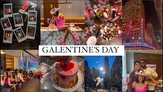 a new york city galentine’s day vlog