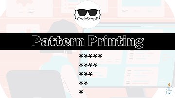 Inverted Left-aligned half pyramid pattern | Java | Pattern Printing | Question 4