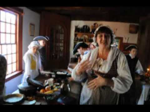 Colonial Thanksigiving Cooking at the David Humphr...