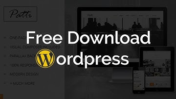 Patti Parallax One Page WordPress Theme free download