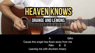 Heaven Knows - Orange and Lemons | Guitar Tutorial screenshot 5
