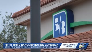 Economics professor: Fifth Third Bank's Comerica acquisition may lead to new jobs in Cincinnati