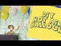 Diy Hot Air Ballon Baby Photoshoot| Using old box|Baby photography at home