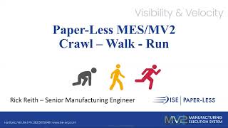 Paper Less MES MV2 Crawl Walk Run Series (WALK)