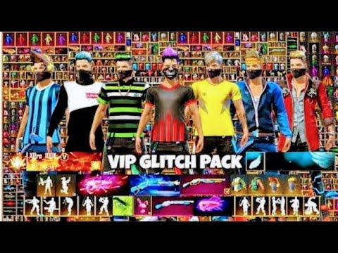 White 444 Black Bunny VIP Glitch Free Fire🔥1000+ Iteams 😱 Xiator - YouTube