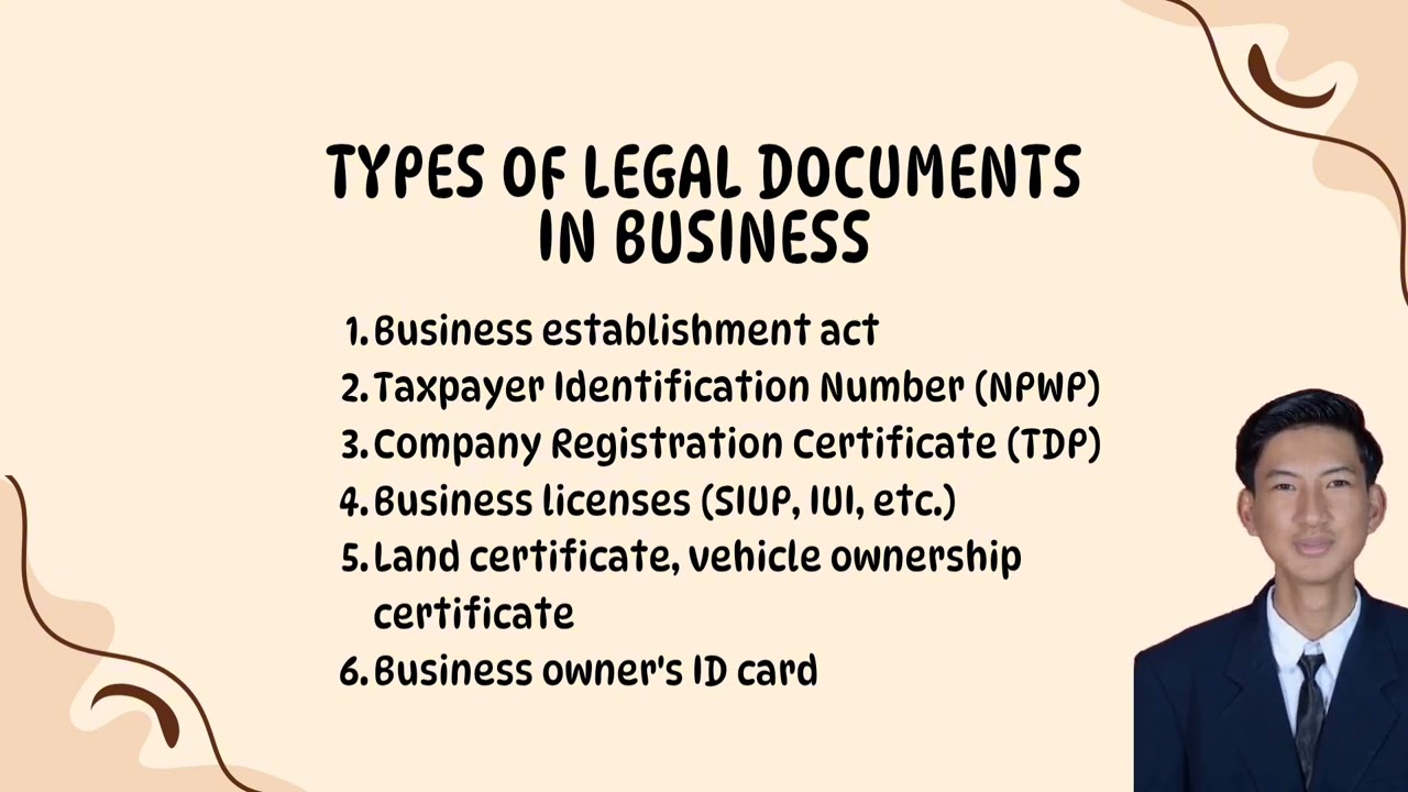 Video SKB 2 LEGAL ASPECTS IN BUSINESS FEASIBILITY STUDY