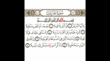 سورة المزمل 1 القسم الأول تكرار كيفي من .. يا أيها المزمل .. إلى .. واذكر اسم ربك وتبتل إليه تبتيلا