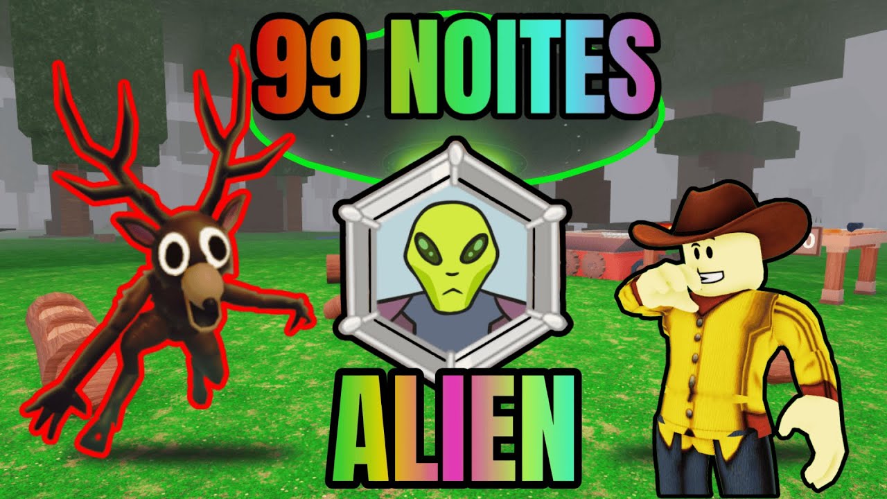 NOVA ATUALIZAÇÃO INVASÃO ALIENÍGENA EM 99 NOITES! 👽 Nova Classe ALIEN ...