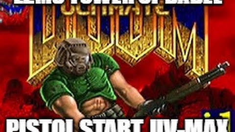 The Ultimate Doom: E2M8 - Tower Of Babel (Pistol Start, UV-MAX) (Check Description)