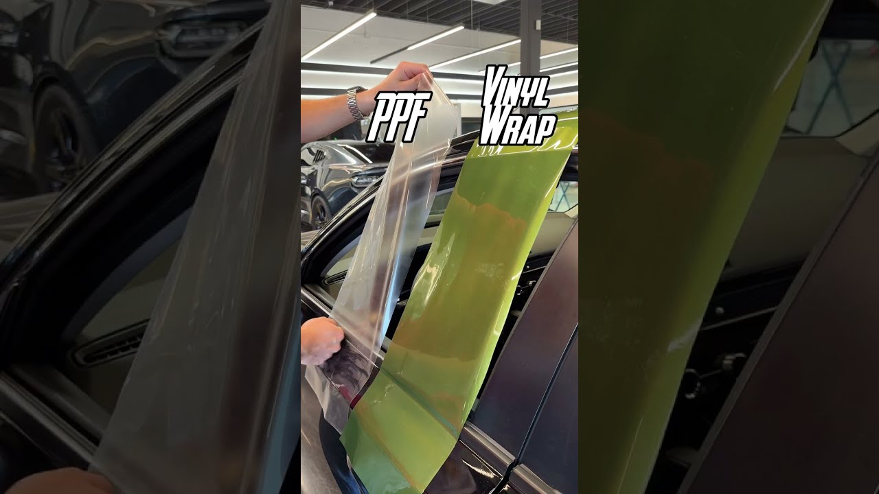 La diferencia entre PPF y un Vinyl Wrap