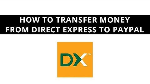 How to transfer money from direct express to bank account
