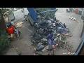 CCTV shows truck dumping huge waste pile in England's fly-tipping capital | SWNS