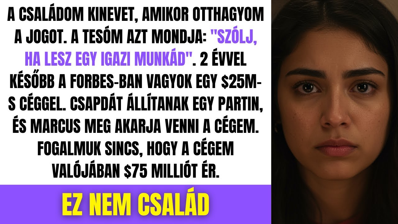 Kinevették, Amikor Otthagytam A Jogot Egy Vállalkozásért; Most Ők Koldulnak Munkáért...