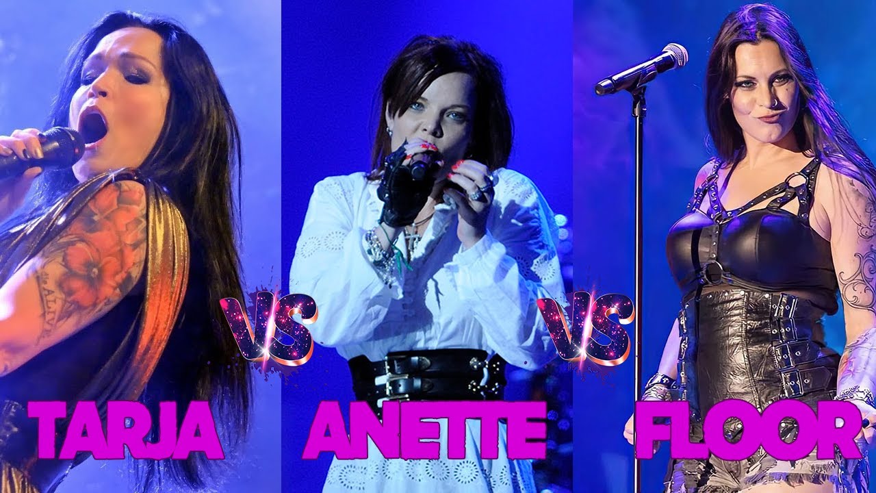 Tarja Vs Anette Vs Floor Nightwish Nemo Live