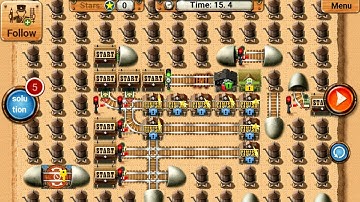 Rail Maze 2 Unstoppable Gameplay - Train Puzzle Game - Android Gameplay #2194