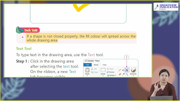 Ch 7 | Broadview Publication | Computer | Class 02 | More on Paint |  For children