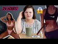 I FOLLOWED A MODEL&#39;S &#39;what I eat in a day&#39; VIDEO!!