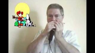 HARMONICA  country music " CHATTAHOOCHEE " chords