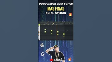 Thumbnail of Haciendo Beat Estilo - Cosculluela - Más Finas - En FL Studio #flp #flstudio #hiphop #rnb  #typebeat
