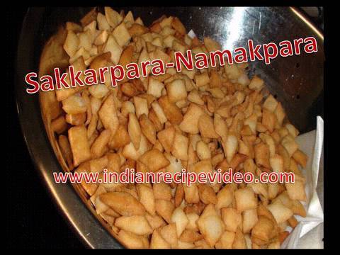 Shakarpara or Namakpara - Indian Snack Video Recipe by Bhavna | Bhavna